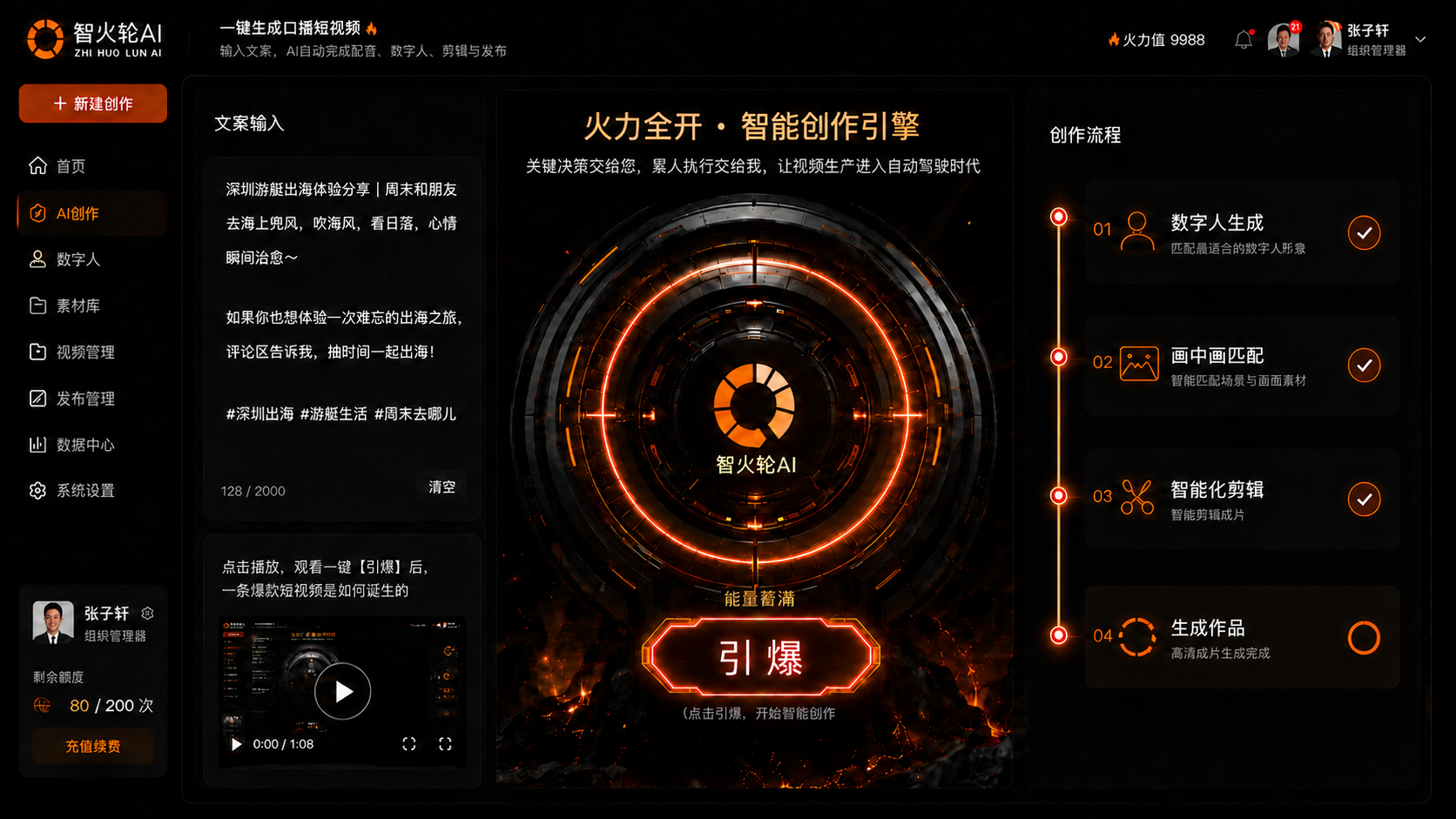 ZhiHuoLun AI content creation engine